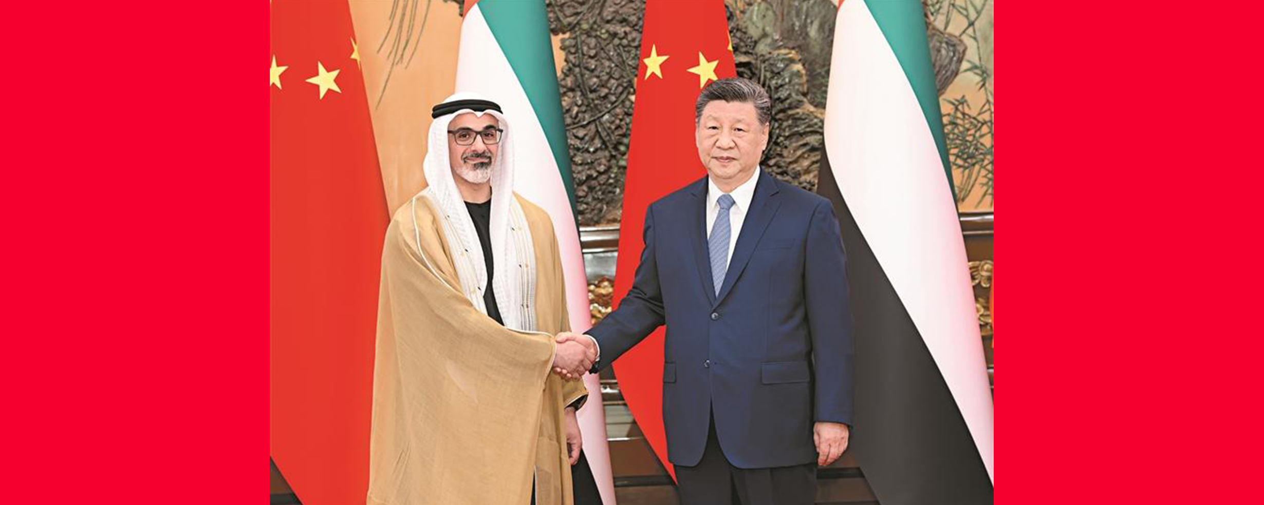 习近平会见阿联酋阿布扎比王储哈立德