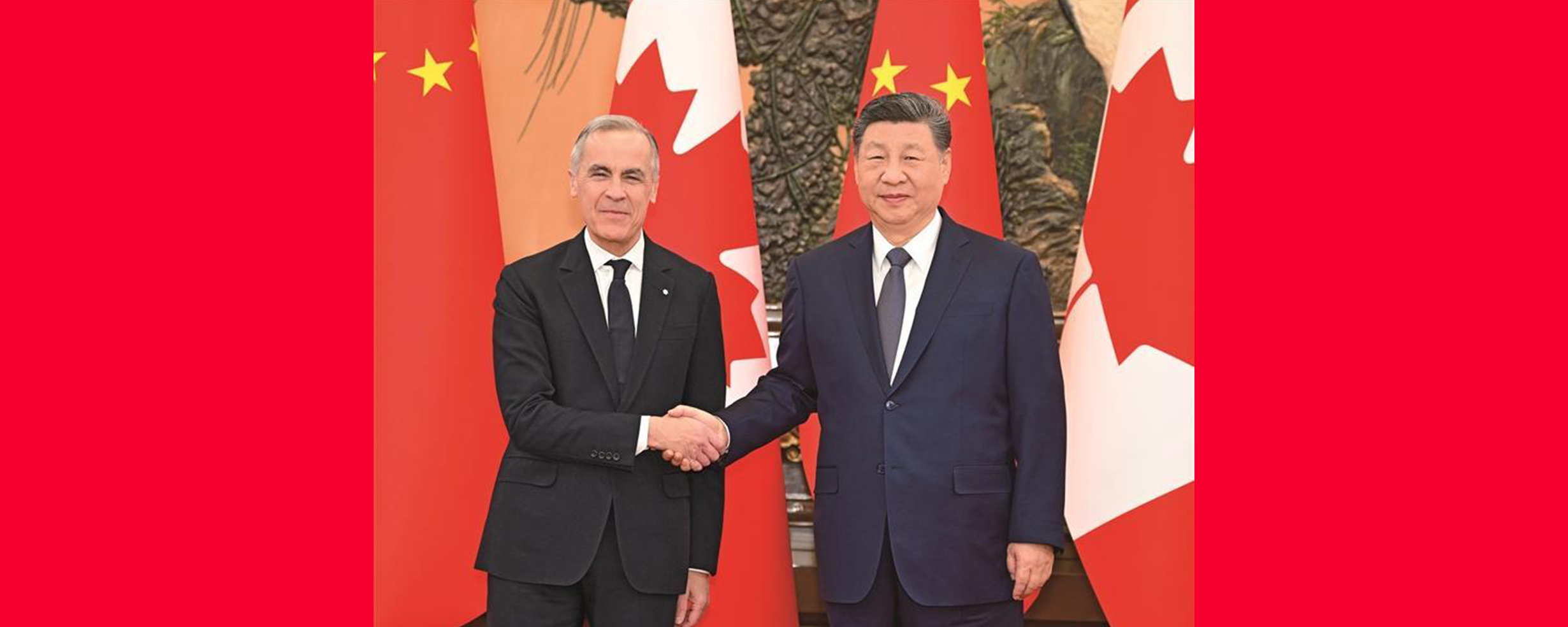 习近平会见加拿大总理卡尼